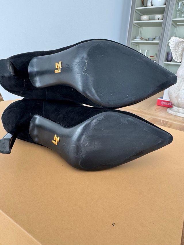 Botas Lola Cruz Negras Piel