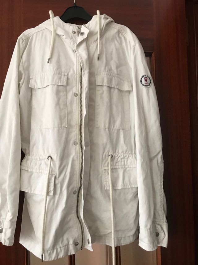 Parka Gren Coast Talla XS Blanca