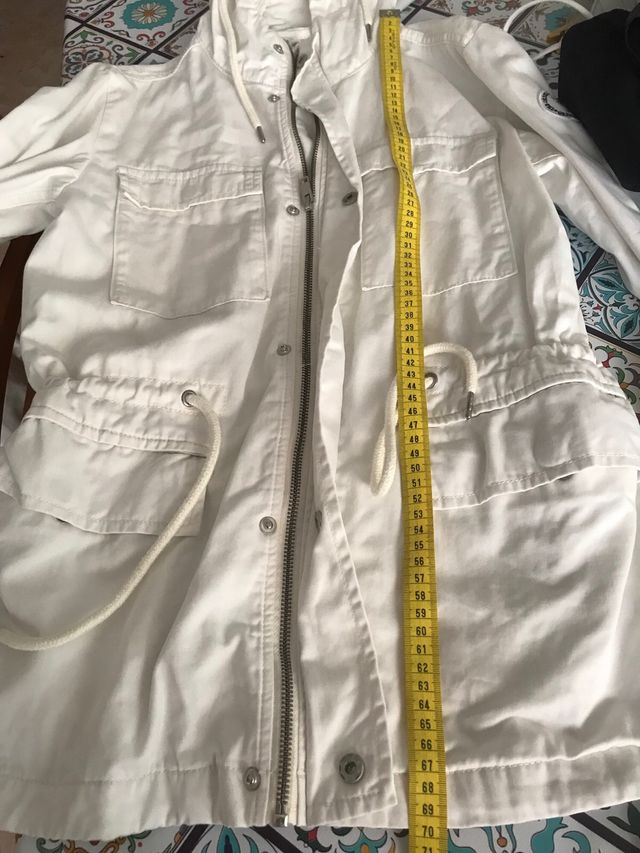 Parka Gren Coast Talla XS Blanca