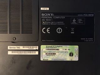 Sony Vaio VGN-BX197XP