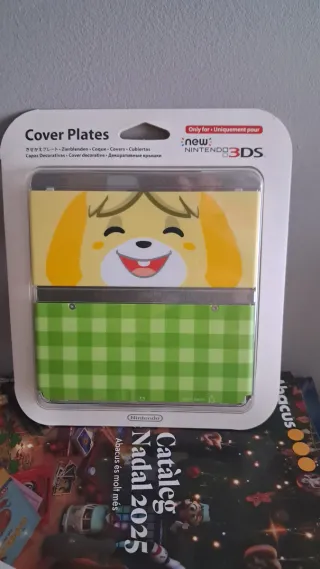 Placas Cover New 3DS Animal Crossing Canela