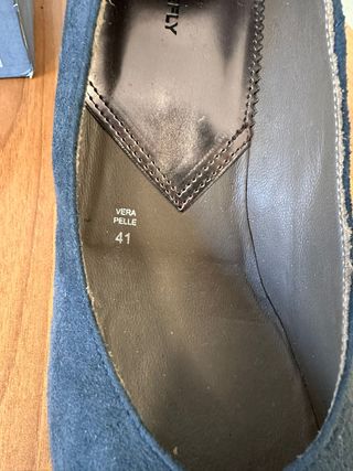 Stonefly Decolleté Pelle Vera Nere/Blu Tg 41