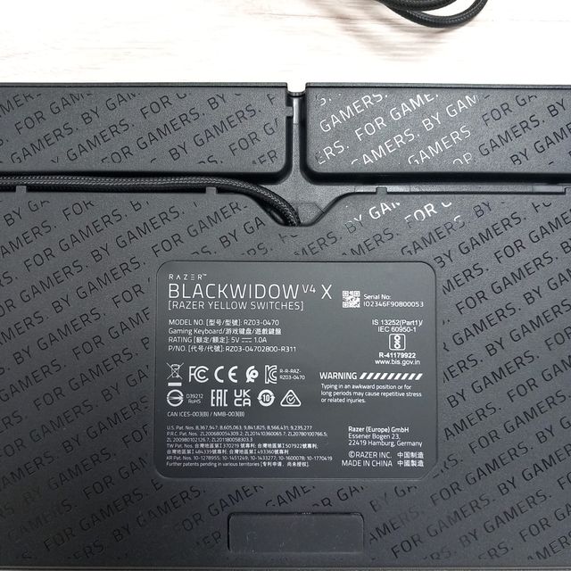 Razer BlackWidow V4 Teclado Mecánico