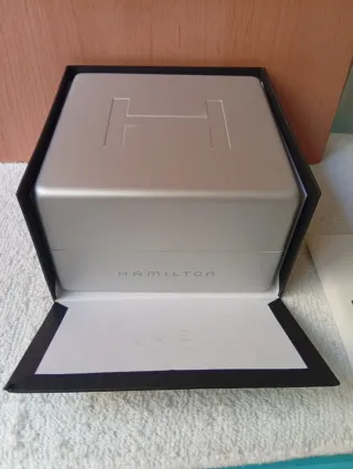 🇨🇭Caja reloj Hamilton