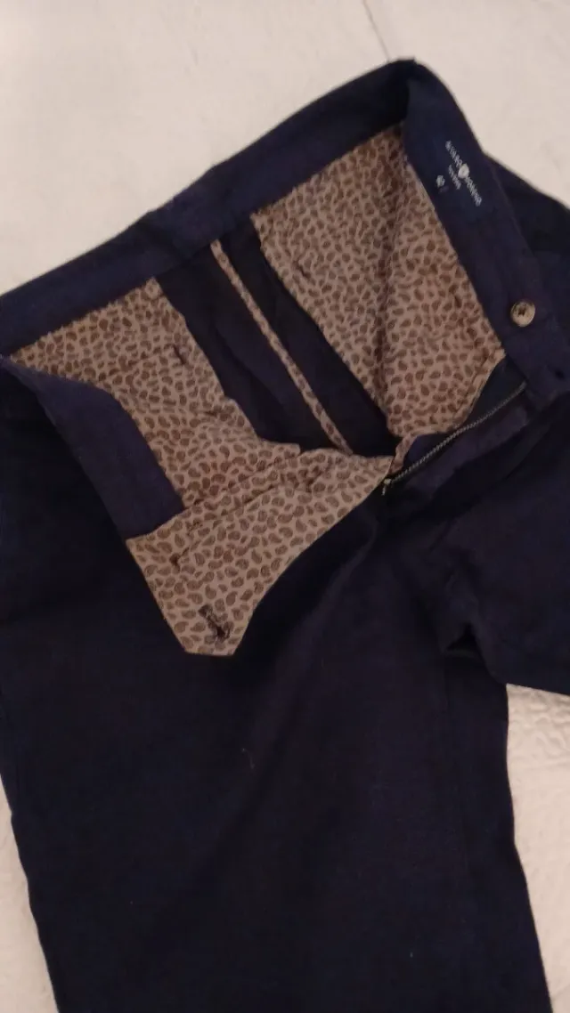 Pantalón Álvaro Moreno Azul