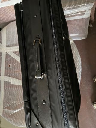 Maleta Prada Negra Ruedas Nylon