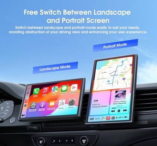 Avylet CarPlay Portátil - Tela Rotativa