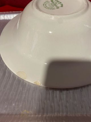 2 Fuentes hondas cerámica italiana