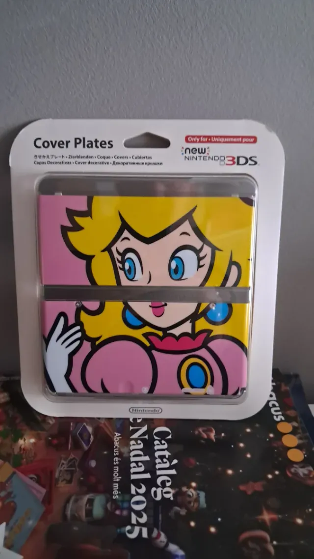 Placas Cover New 3DS Princess Peach