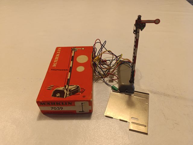 Marklin 7039 Señal Luminosa Hauptsignal