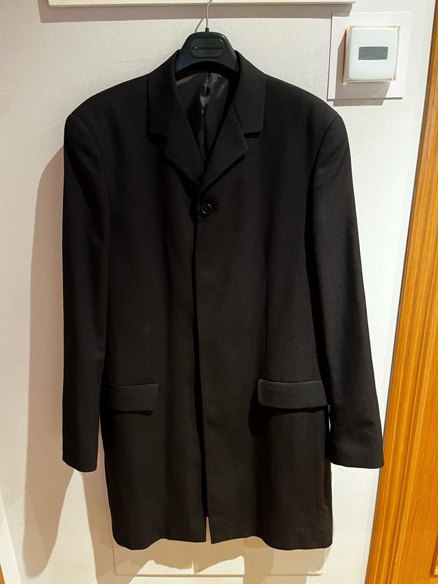 Abrigo Adolfo Dominguez Negro