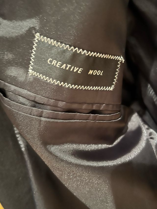 Abrigo Adolfo Dominguez Negro