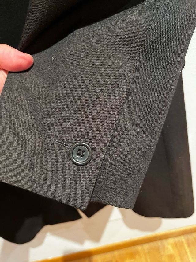 Abrigo Adolfo Dominguez Negro