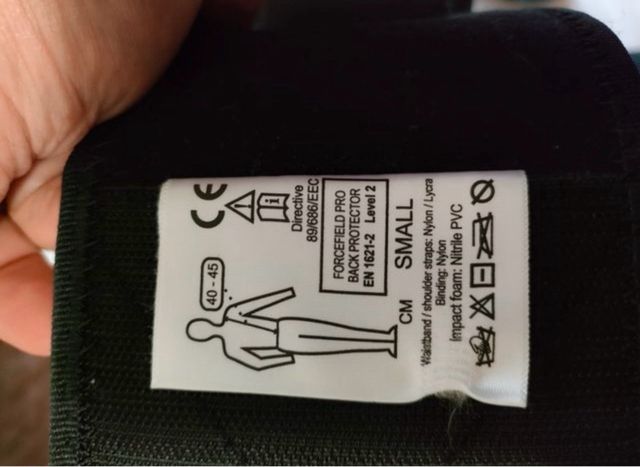 Espaldera Forcefield L2K Pro Talla S