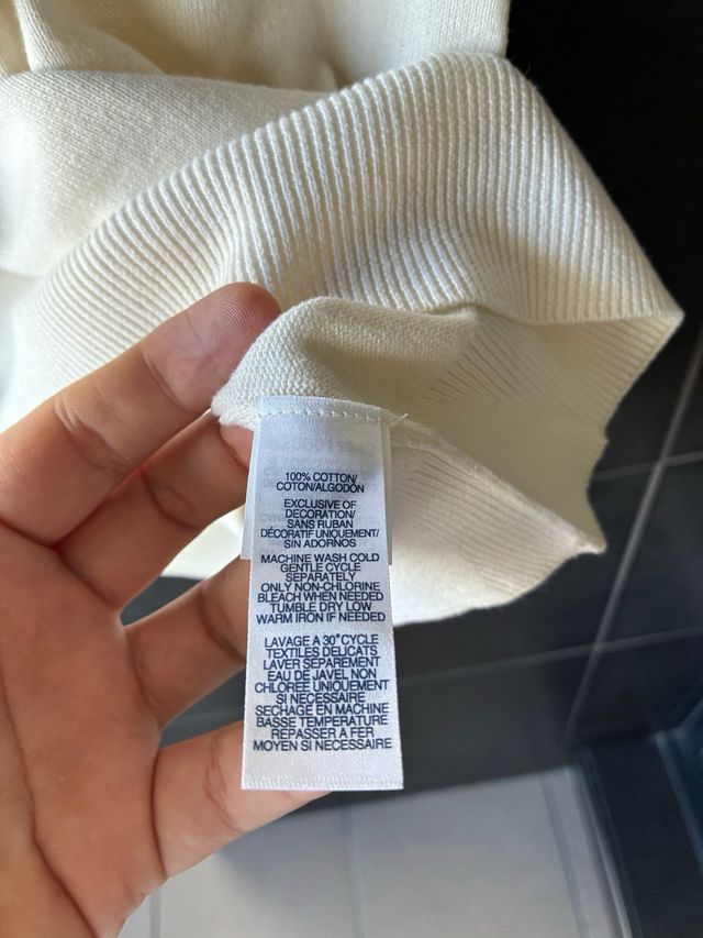 Chaleco Chaps Ralph Lauren Beige Talla XL