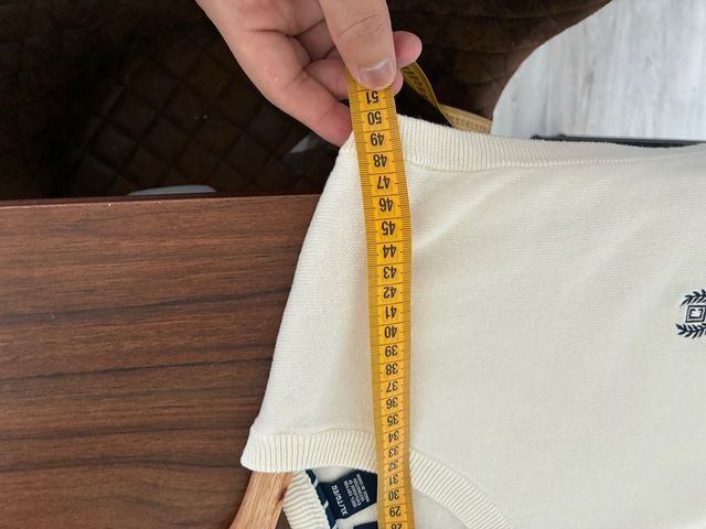 Chaleco Chaps Ralph Lauren Beige Talla XL