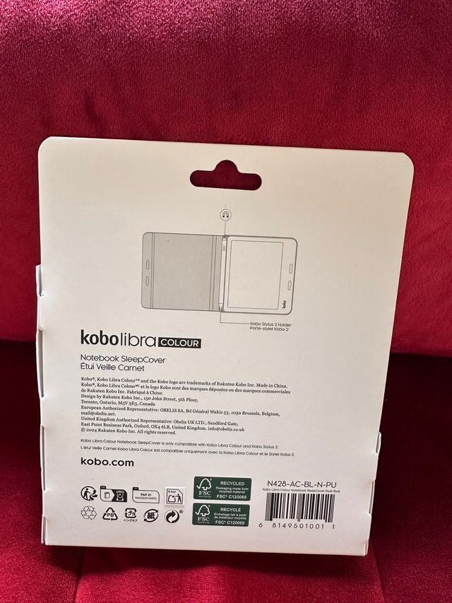 Funda Kobo Libra Color Azul