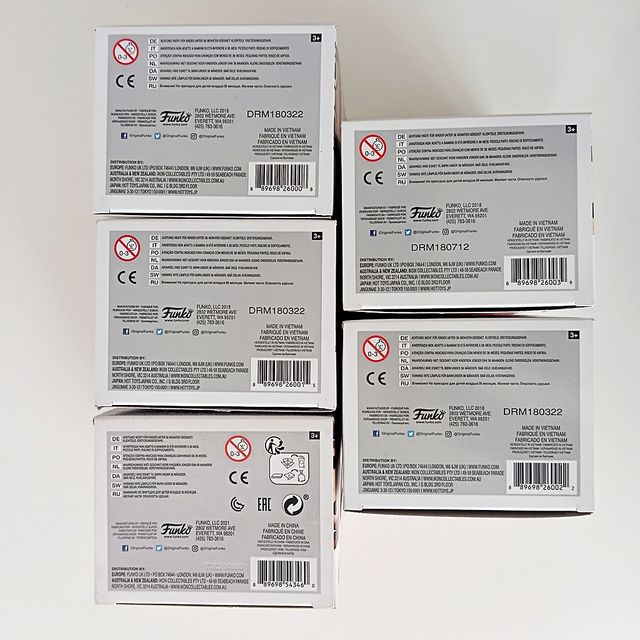 Lote x5 Garbage Pail Kids FunkonPop! GPK