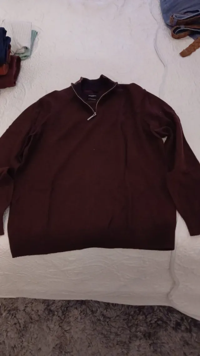 Jersey Pedro del Hierro M Morado Cremallera