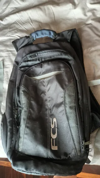 Mochila FCS Negra y Gris