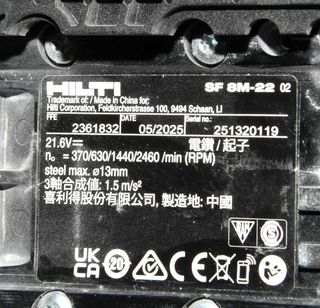 Taladro Percutor Hilti SF 8M-22