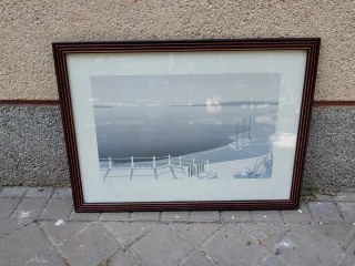 Cuadro Marco Art Deco Vintage retro Años 50/60