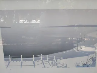 Cuadro Marco Art Deco Vintage retro Años 50/60