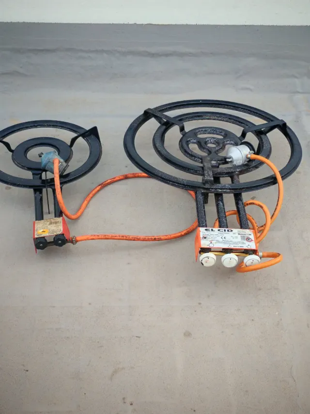 Lote 2 Paelleros Gas Butano