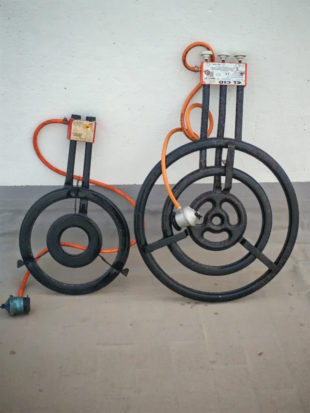 Lote 2 Paelleros Gas Butano