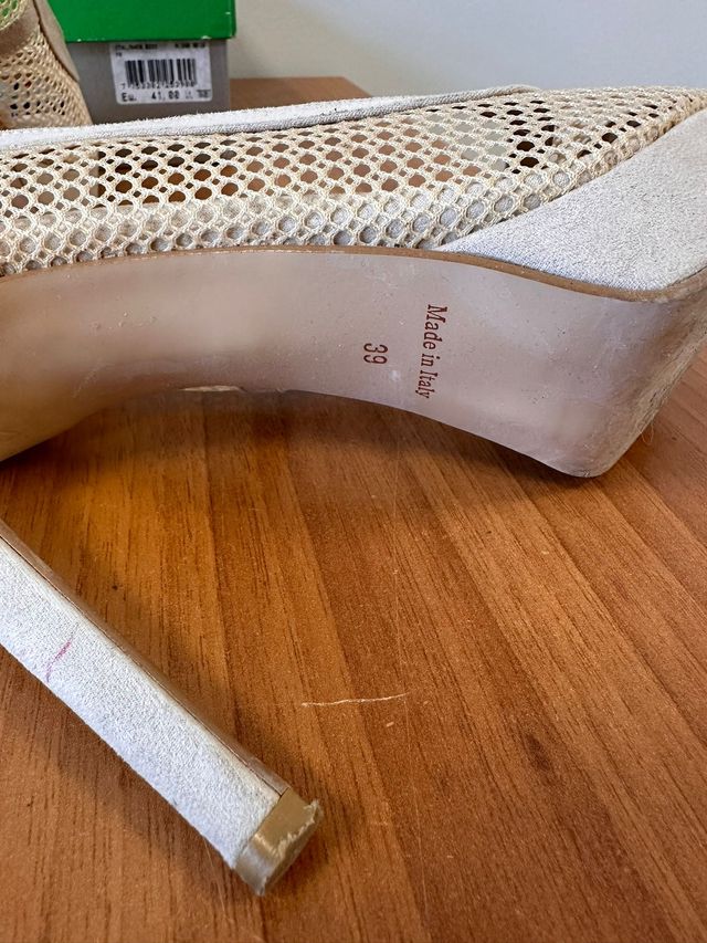 Décolleté ItalmArt Beige Tg 39