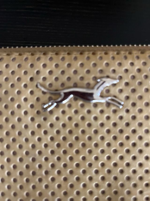 Cartera Bimba y Lola Beige Perforada