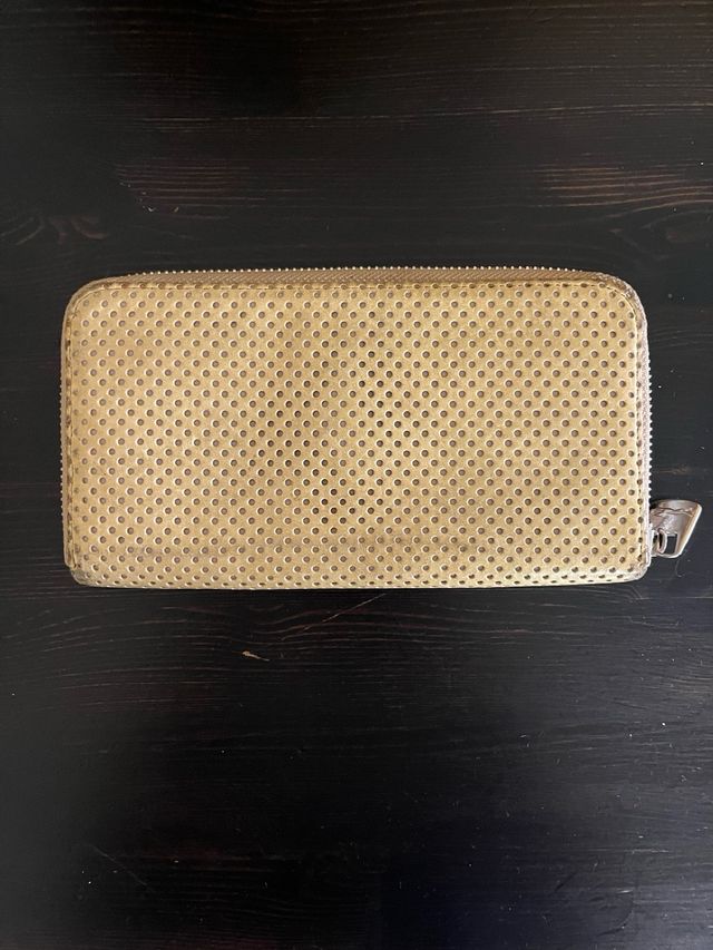Cartera Bimba y Lola Beige Perforada