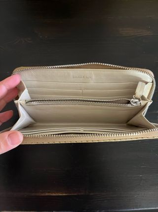 Cartera Bimba y Lola Beige Perforada
