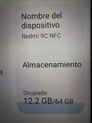 Xiaomi Redmi 9C 64GB Negro