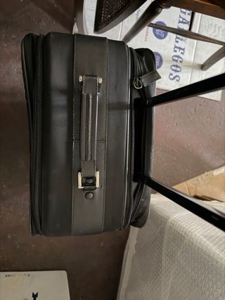 Maleta Prada con ruedas Nylon Negra