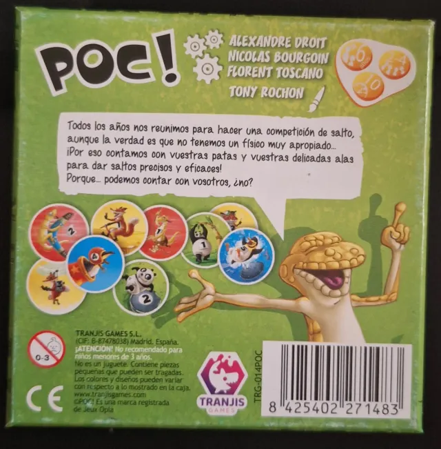 Juego de mesa ¡Poc!