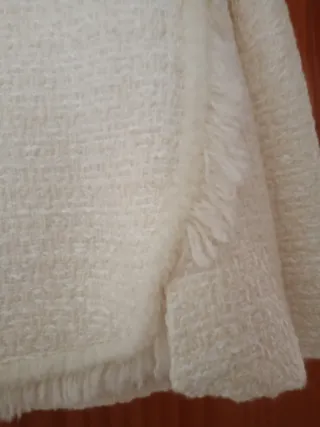 Chaqueta Purificación García Beige Talla M