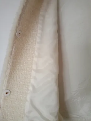 Chaqueta Purificación García Beige Talla M