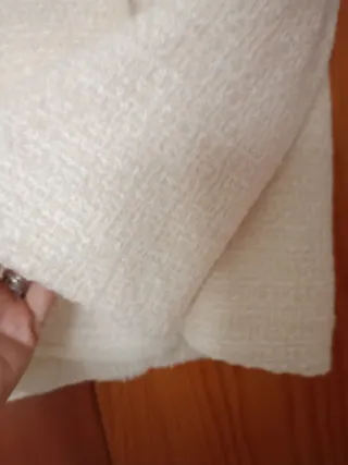 Chaqueta Purificación García Beige Talla M