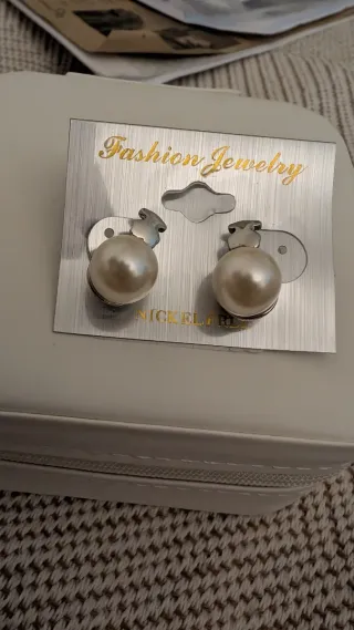 Conjunto Tous Collar y Pendientes Perla