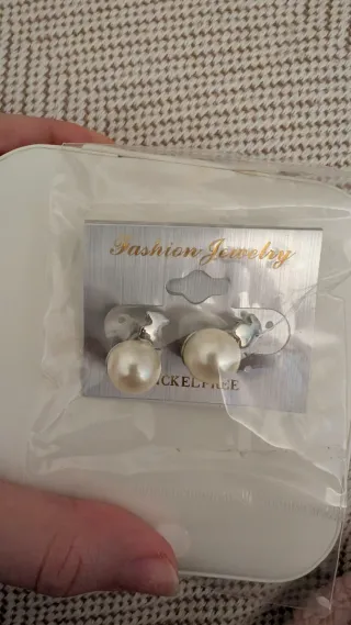 Conjunto Tous Collar y Pendientes Perla