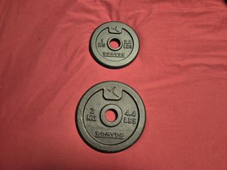Discos de pesas varios tamaños