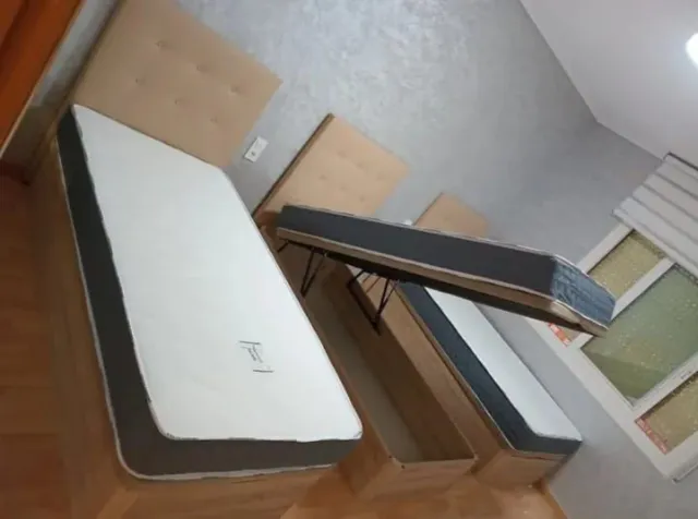 Colchón visco NUEVO + CANAPES 90X190