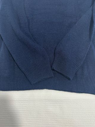 Jersey Navideño Hombre azul marino