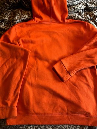 Sudadera Lonsdale Naranja con Logo