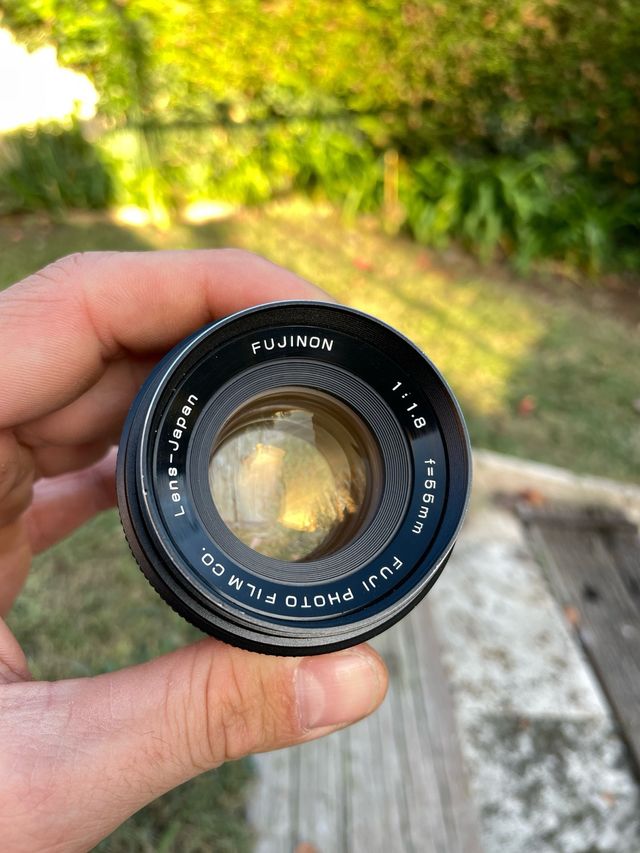 Lente Vintage FUJINON 55mm f 1.8 - Montura M42