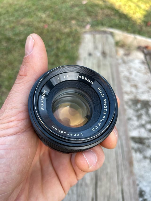 Lente Vintage FUJINON 55mm f 1.8 - Montura M42