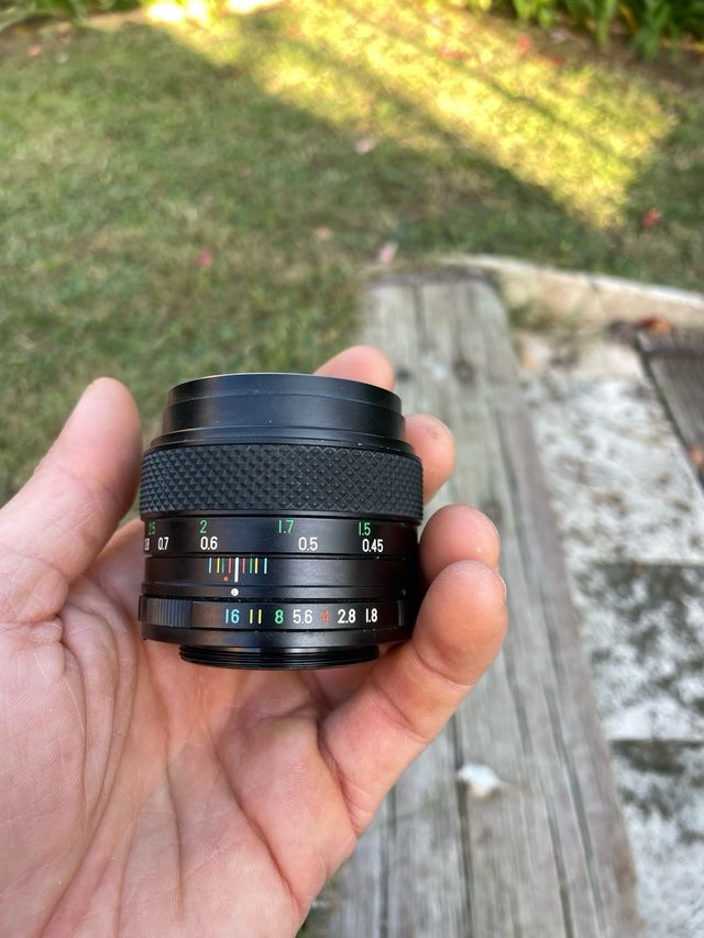 Lente Vintage FUJINON 55mm f 1.8 - Montura M42