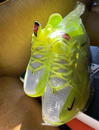 Zapatillas Nike Deportivas Amarillas y Grises