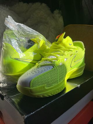 Zapatillas Nike Deportivas Amarillas y Grises